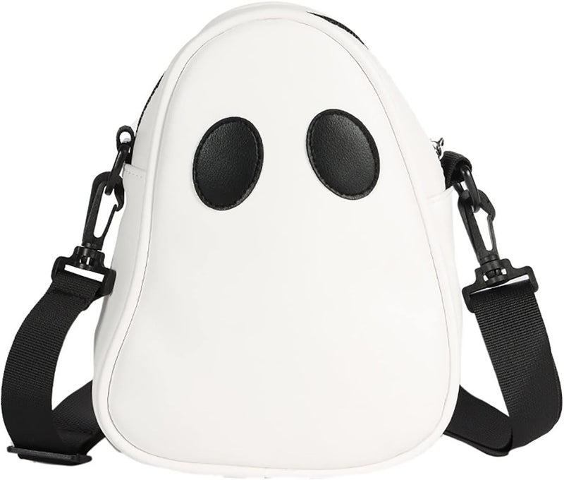 POYIPI Halloween Purse Novelty Ghost Purse for Women Men Cute Crossbody Bag Satchel Bag Novelty Shoulder Bag - Image 1